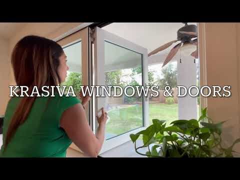 Krasiva Windows & Doors Bi-Folding Passthrough Window